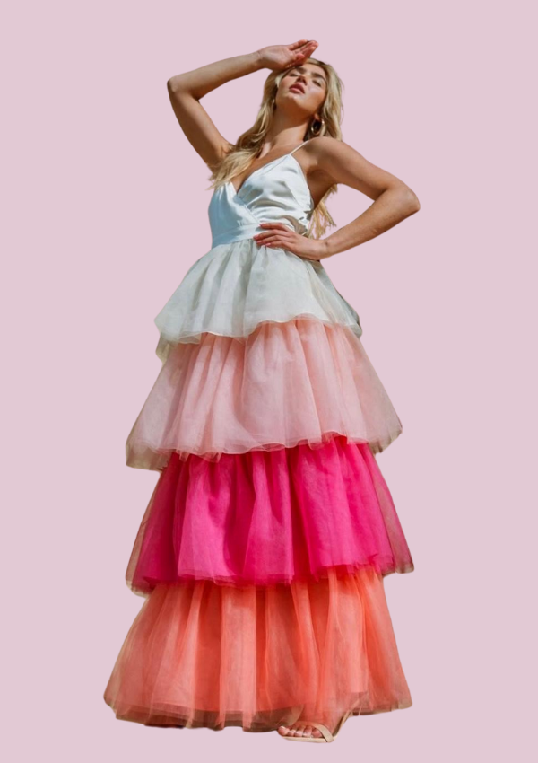 Rouse | Beautiful color tulle dress