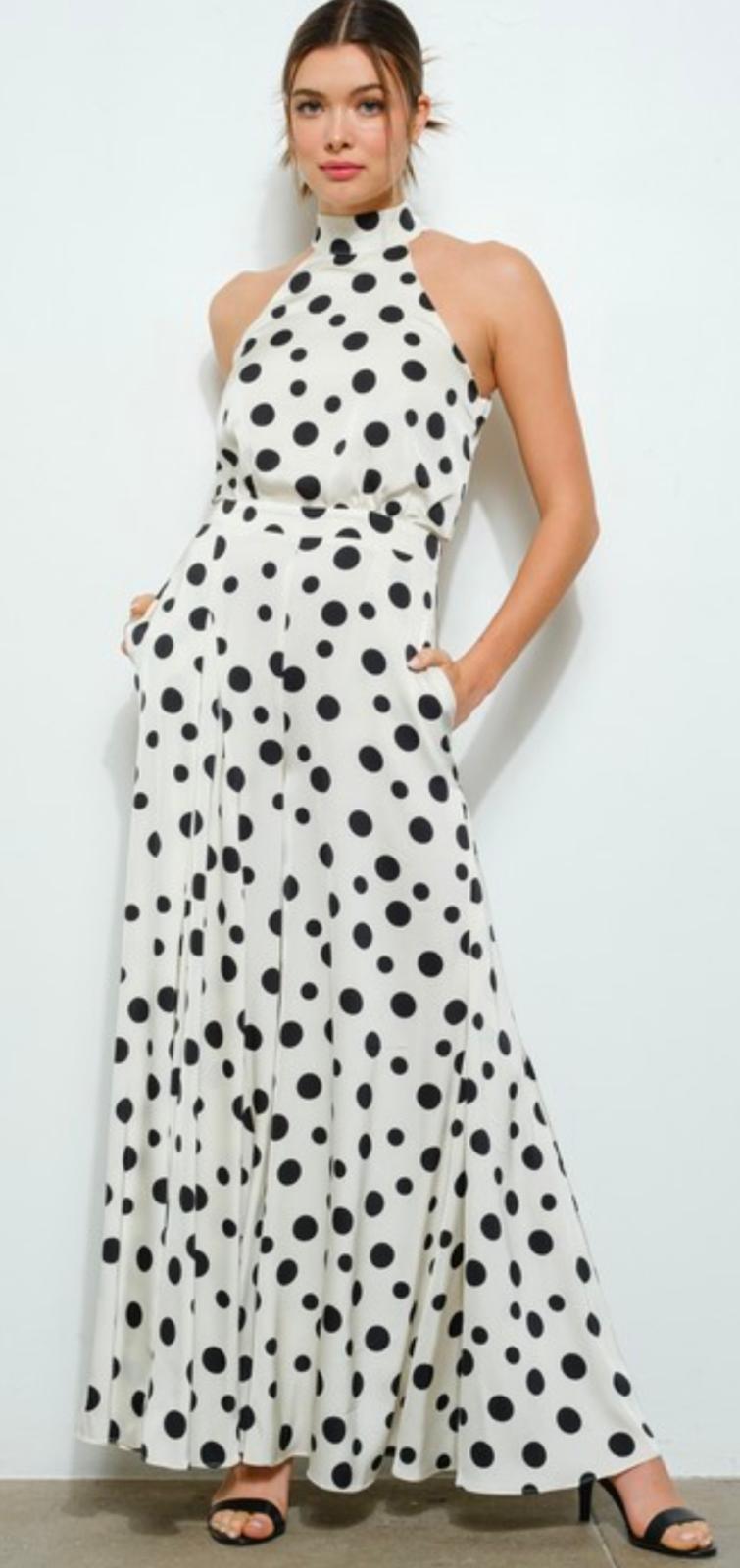 Ada | Polka dots jumpsuit